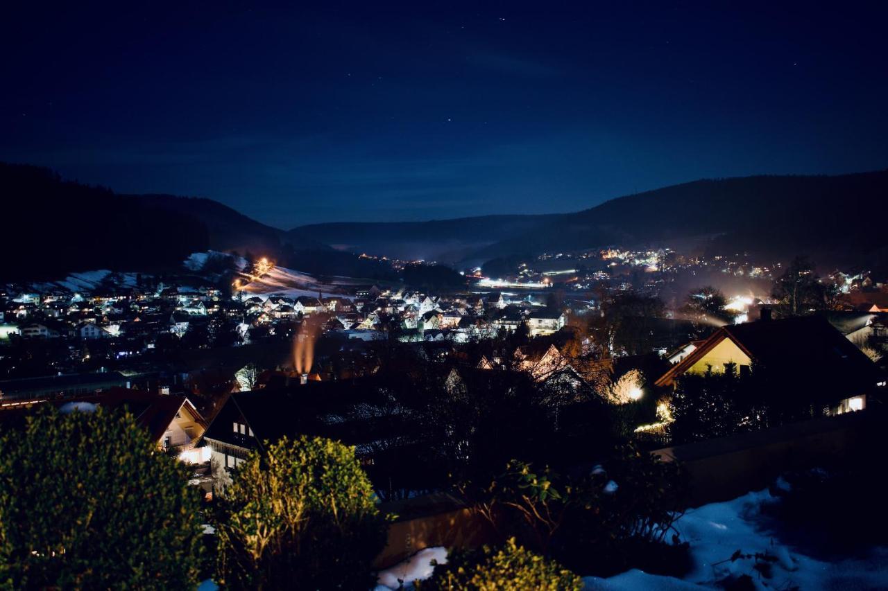 Appartement mit herrlicher Aussicht übers Murgtal Baiersbronn Exterior foto