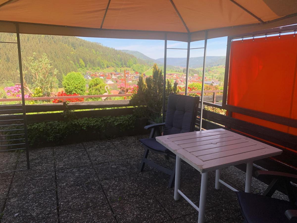 Appartement mit herrlicher Aussicht übers Murgtal Baiersbronn Exterior foto